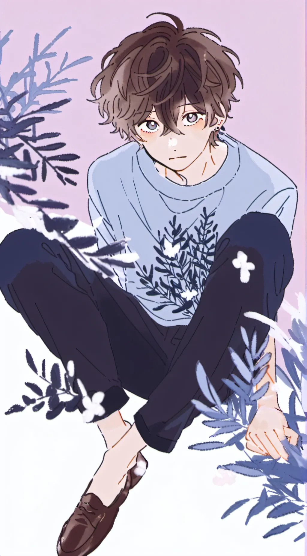 ai character: Brandon  background