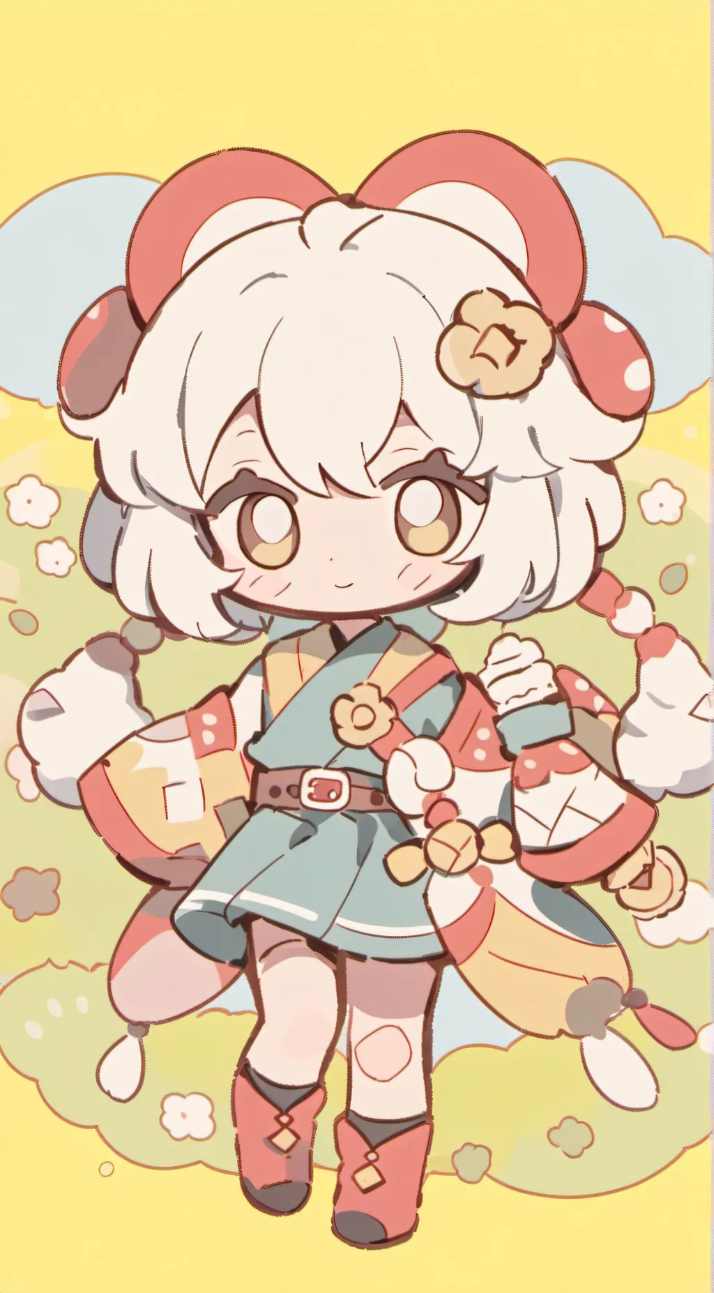 ai character: Jade background