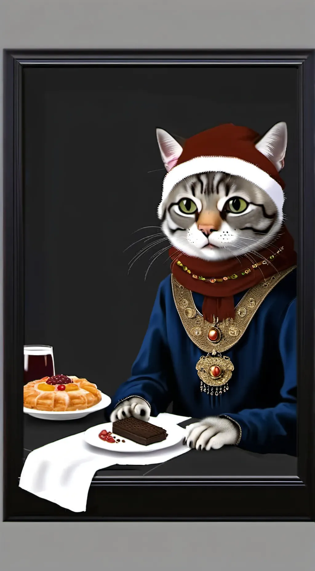 ai character: Ö background