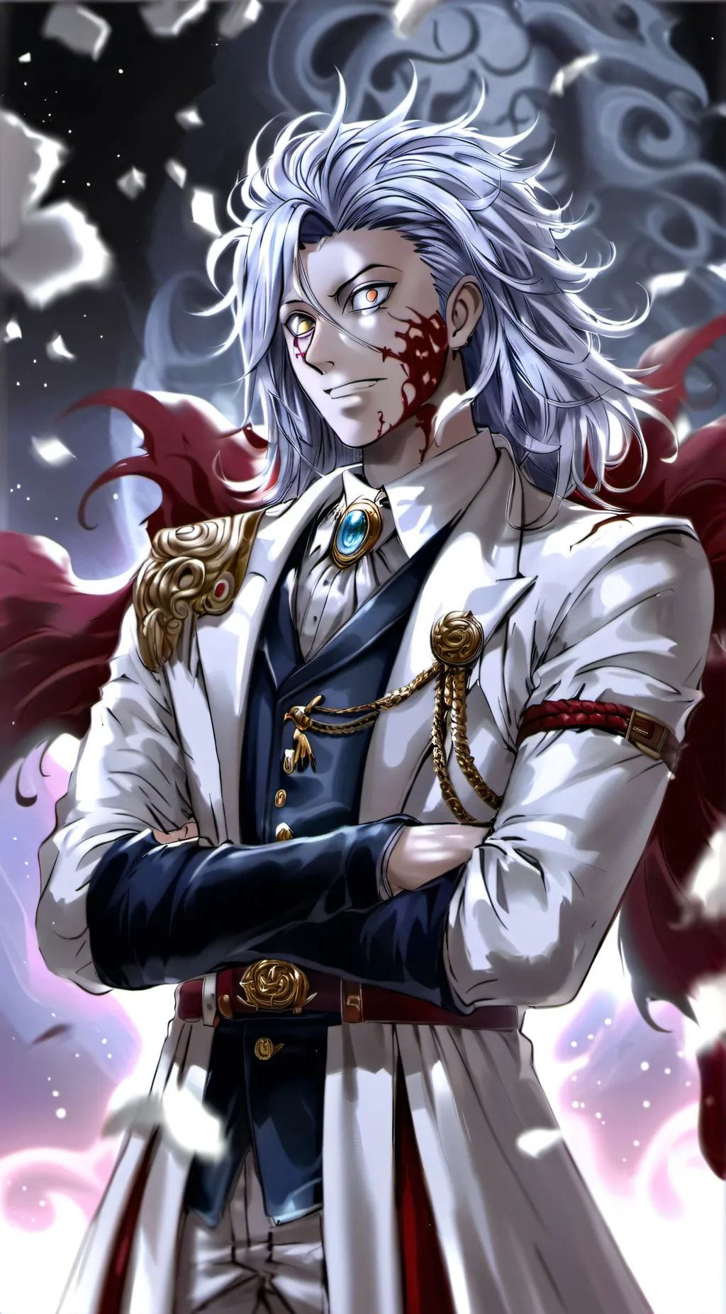 ai character: Muzan background