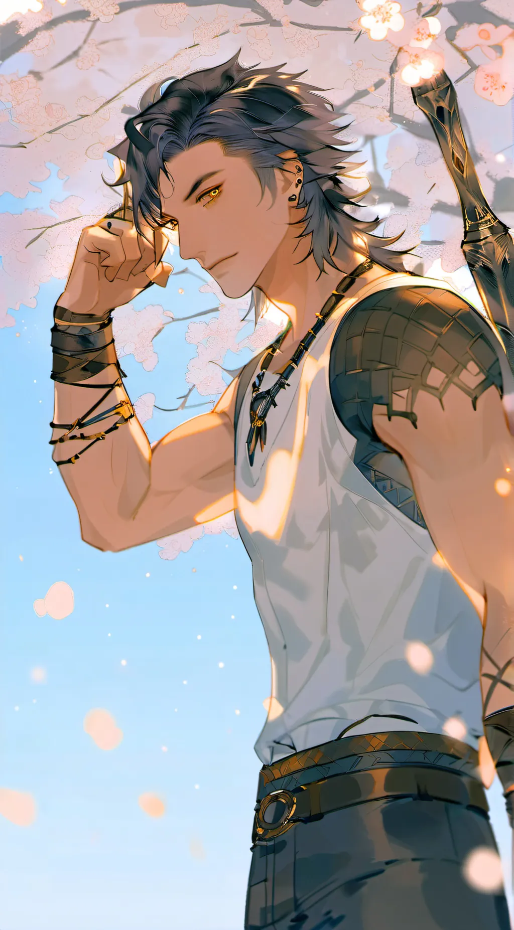 ai character: Aaron background