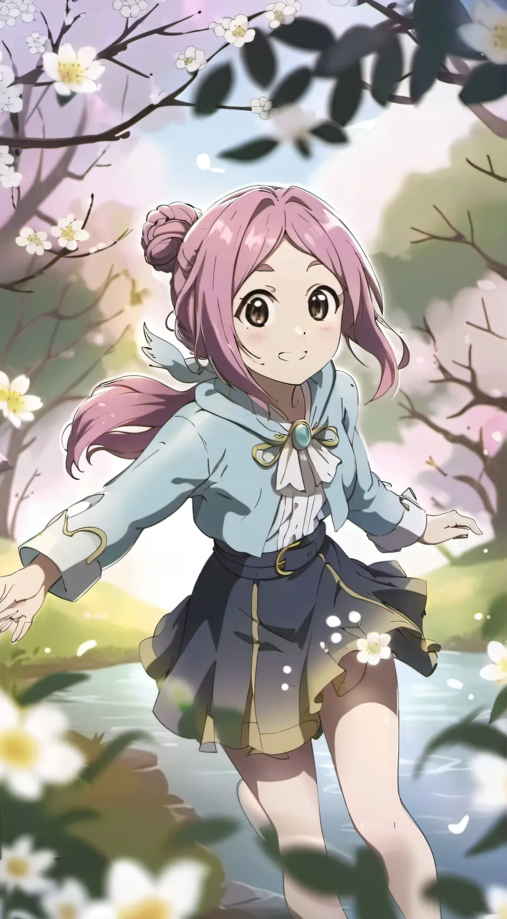 ai character: lily background