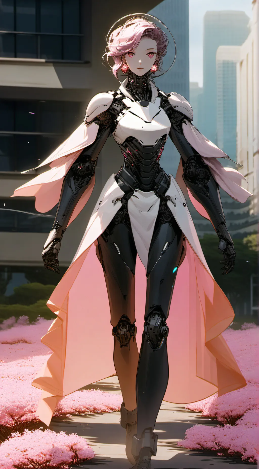 ai character: mettaton  background