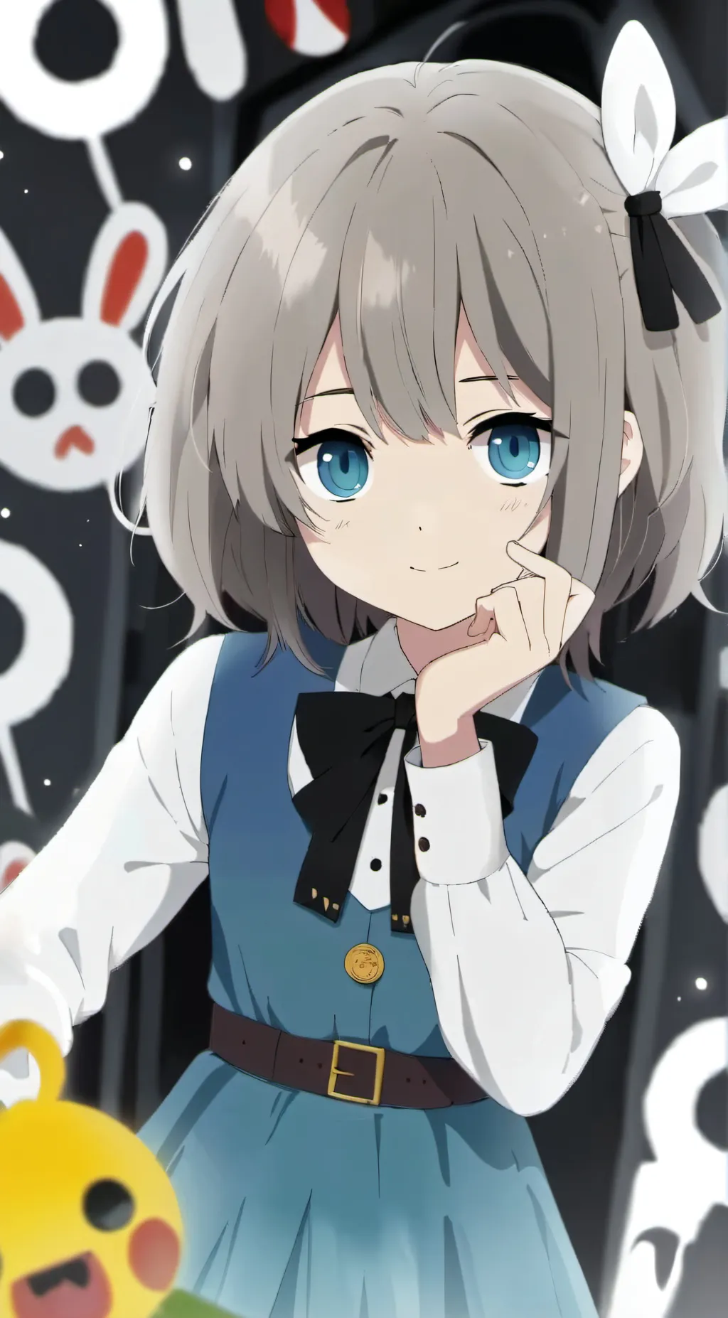 ai character: moon human kid background