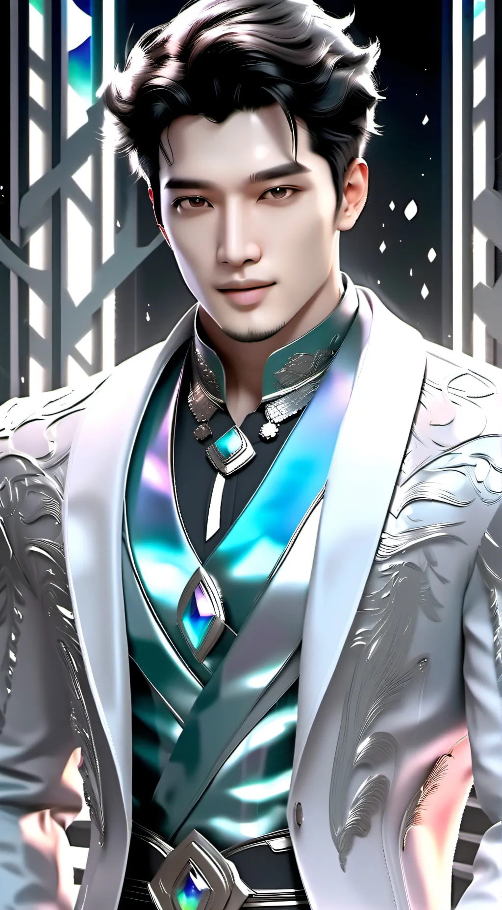 ai character: Michael  background