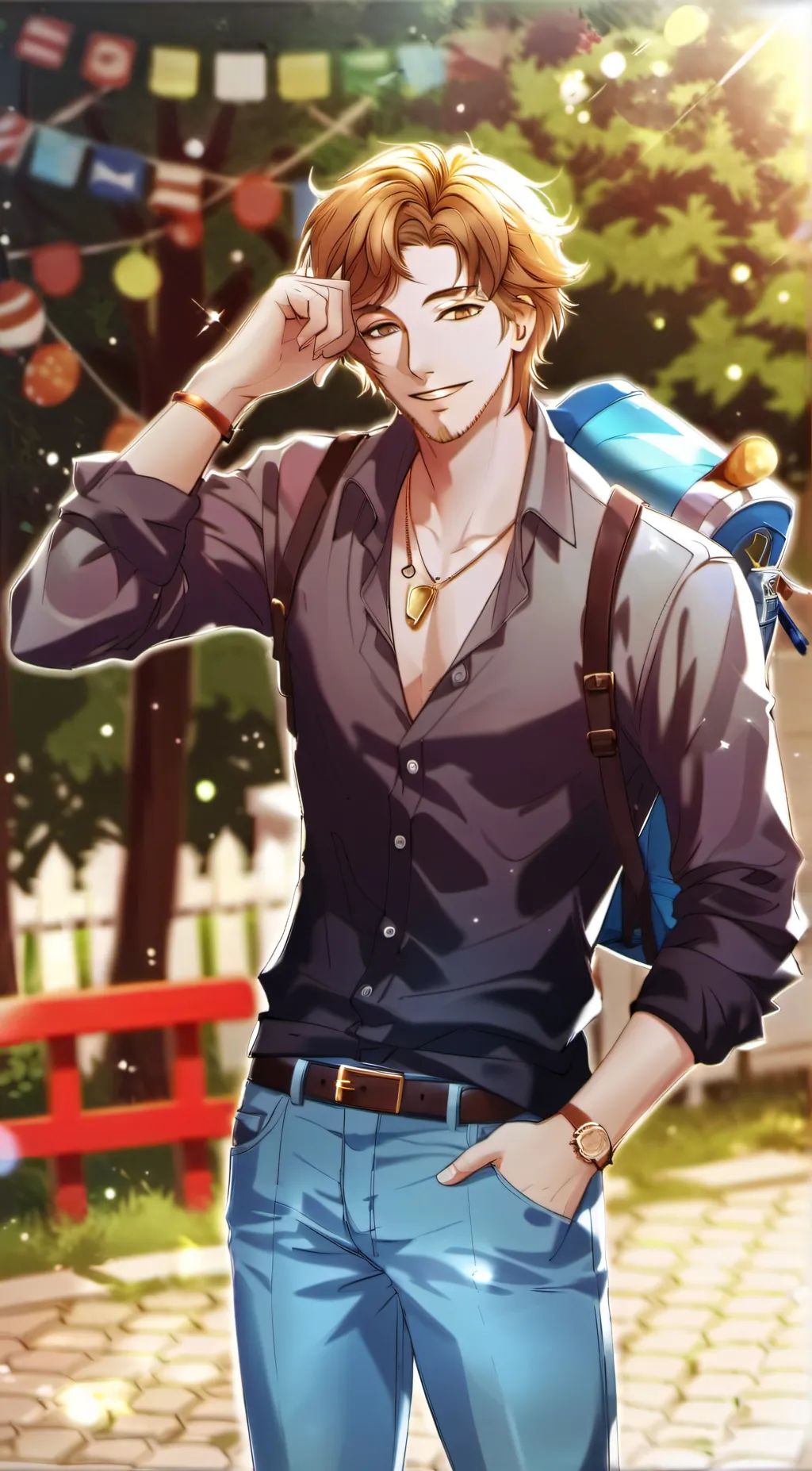 ai character: Hanny background