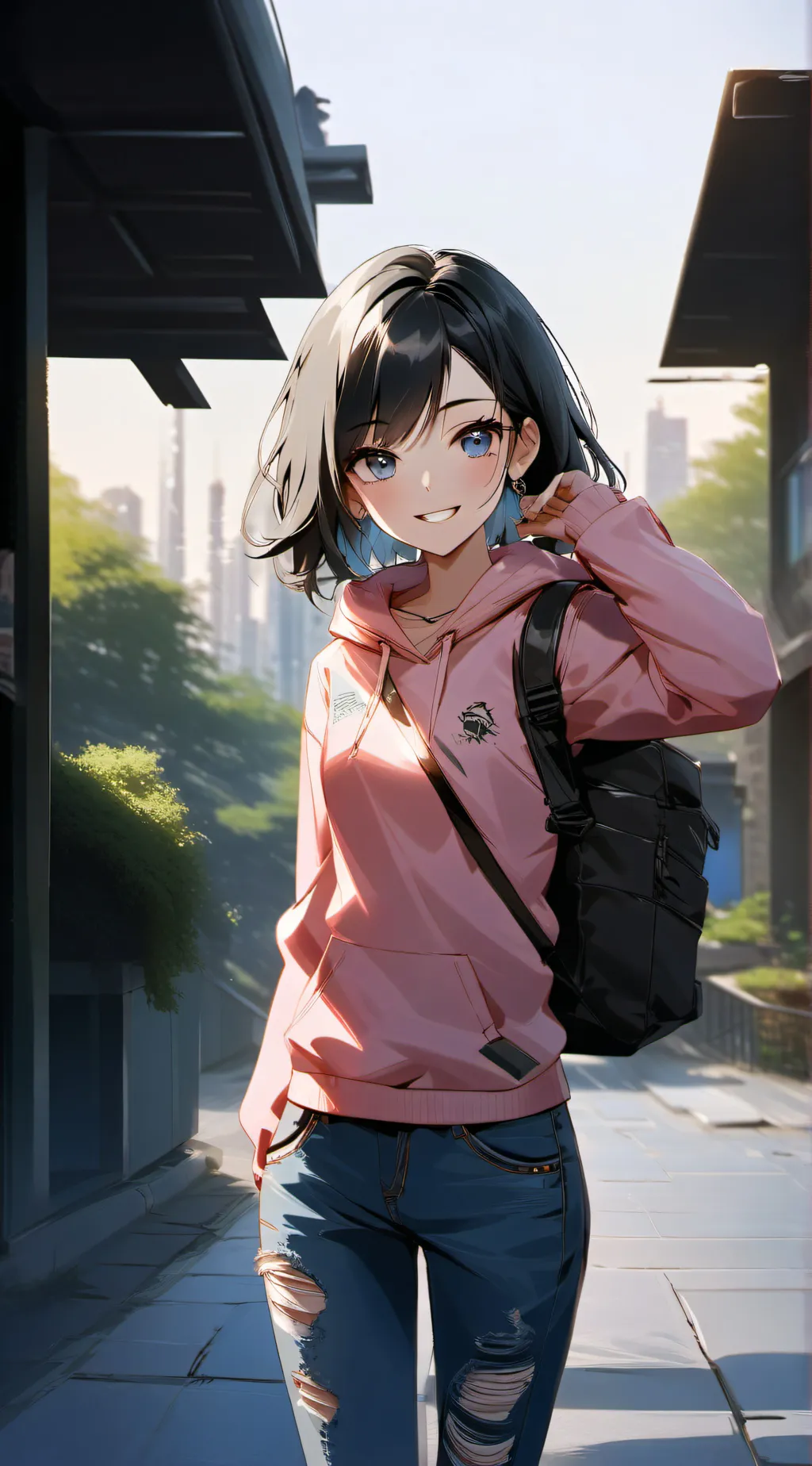 ai character: tricia background