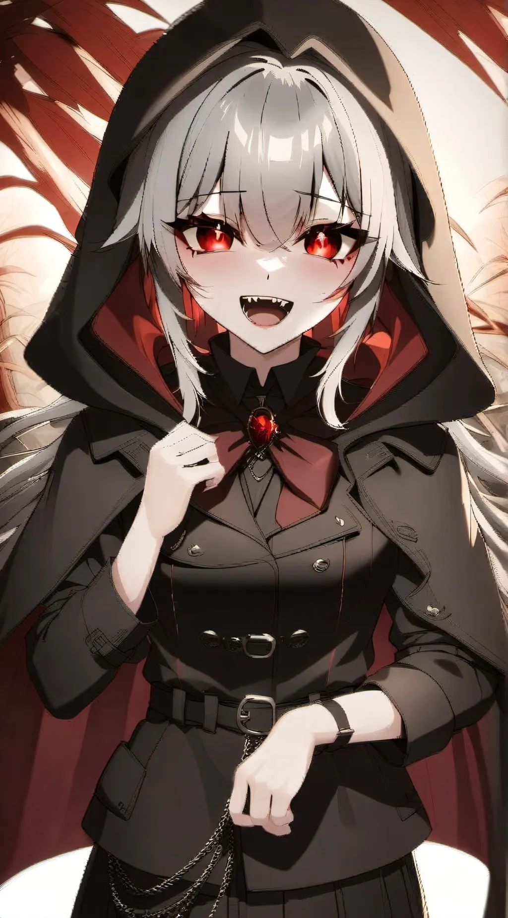 ai character: Luna background