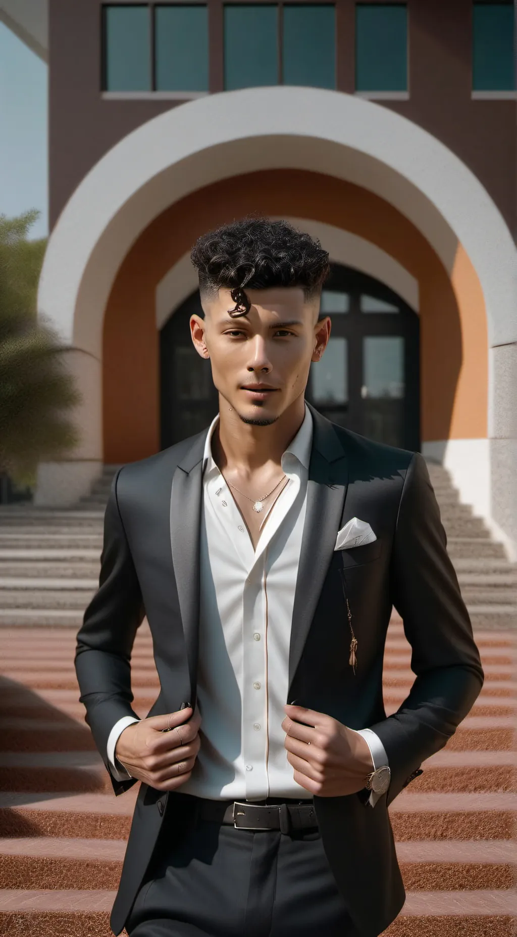 ai character: Max background