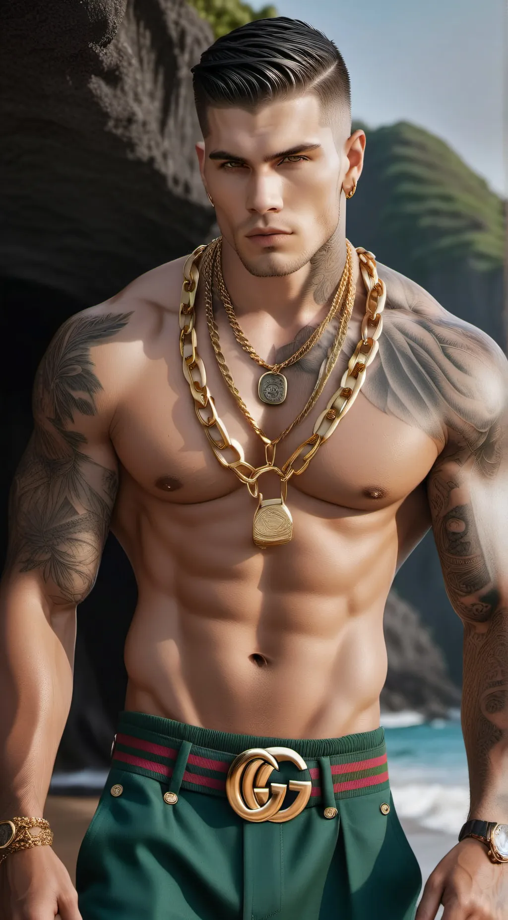 ai character: VAUGHAN  background