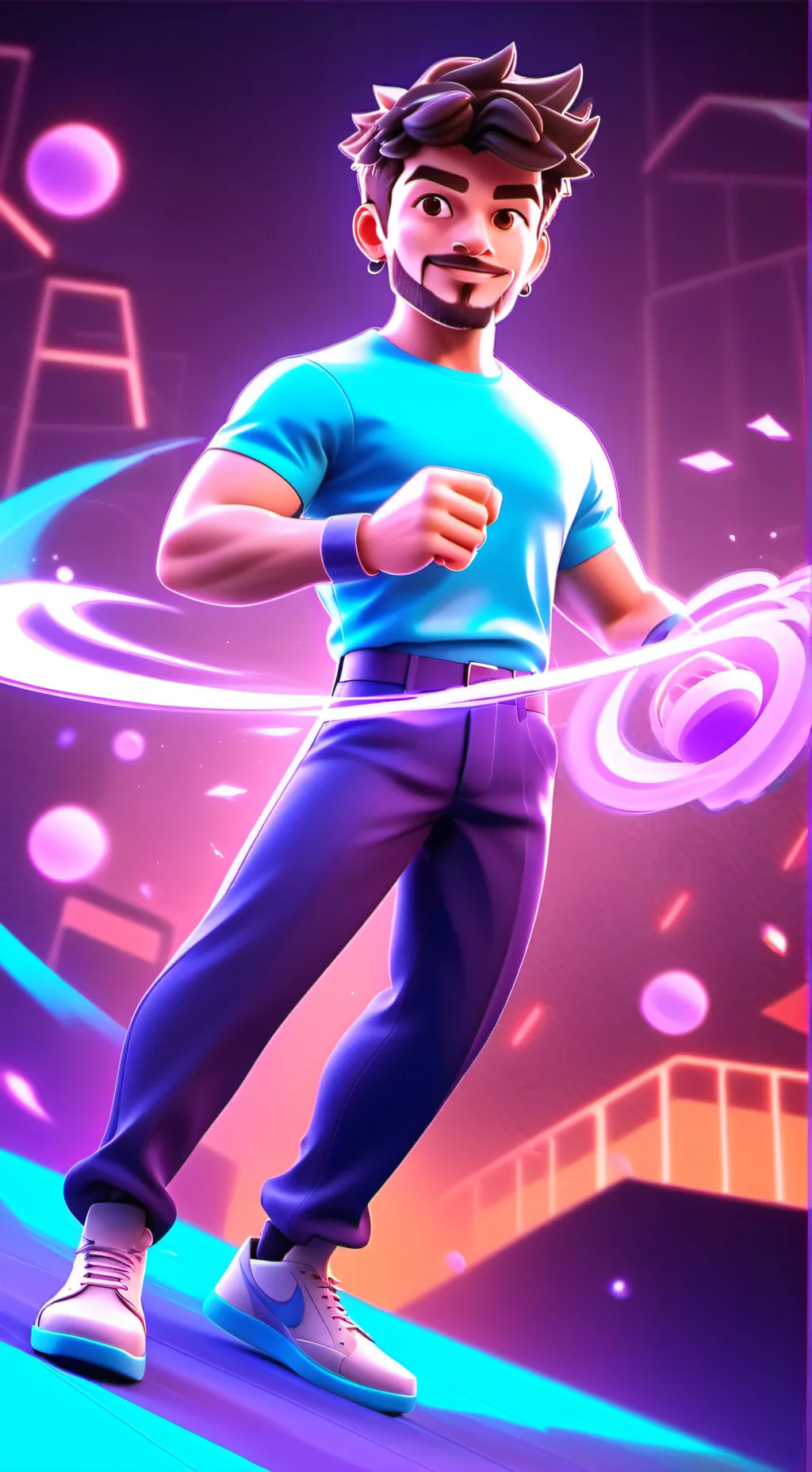 ai character: Mha - Ninecraft background