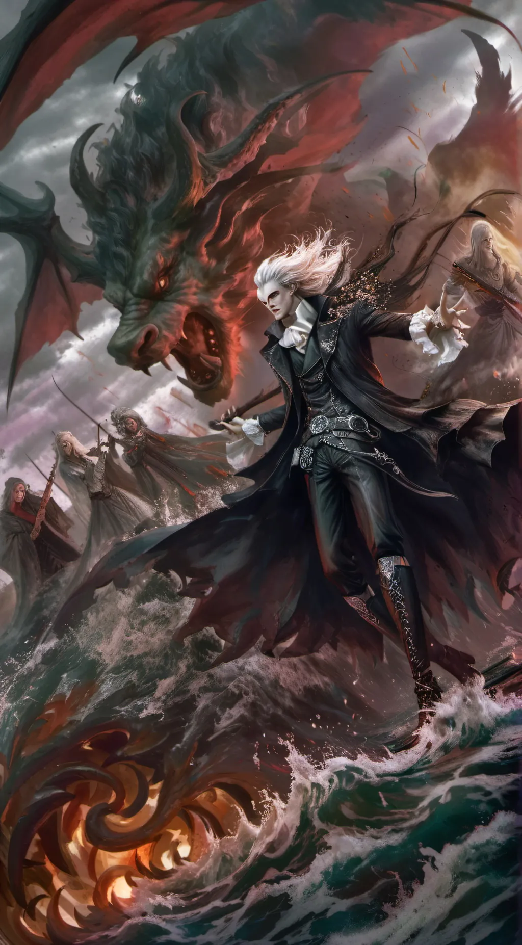 ai character: Issac  background