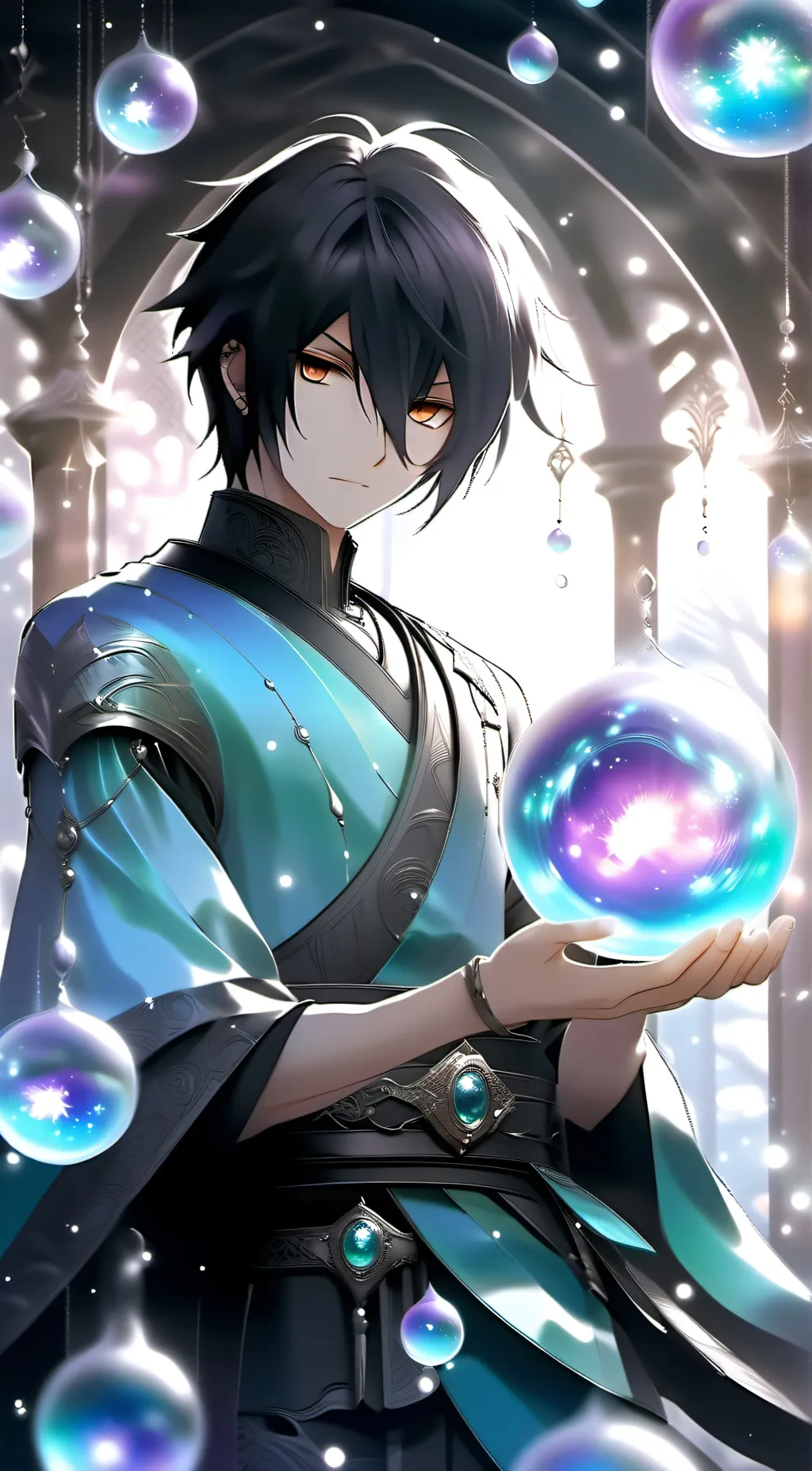 ai character: Orion background