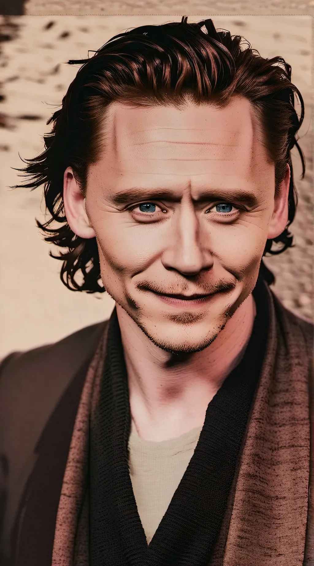 ai character: Tom Hiddleston background