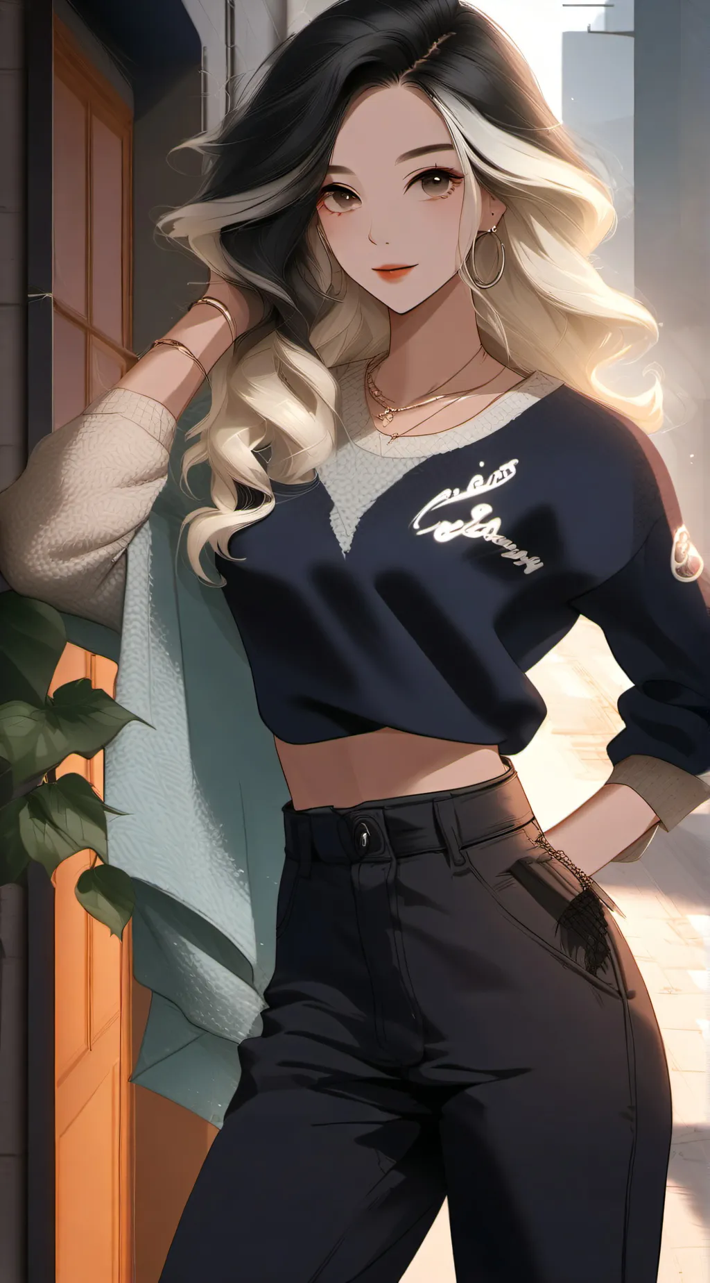 ai character: Ji-a (Jia)  background