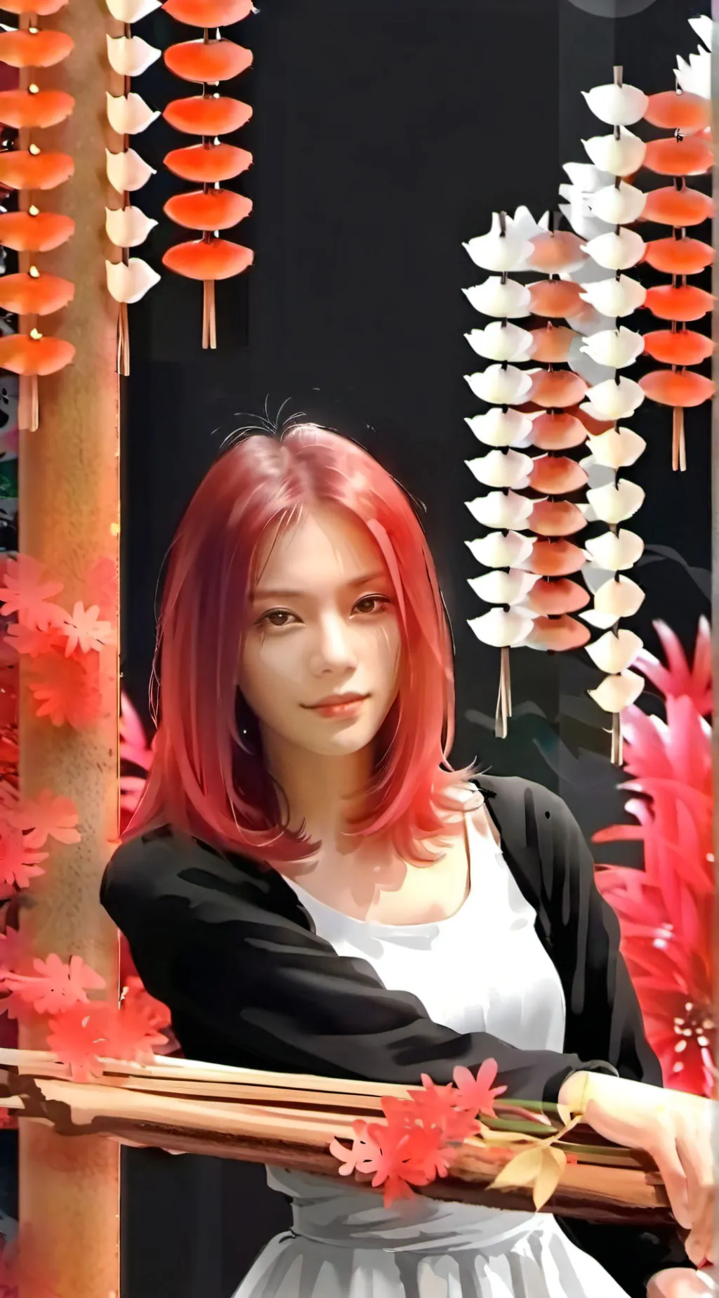 ai character: Mikha Lim background