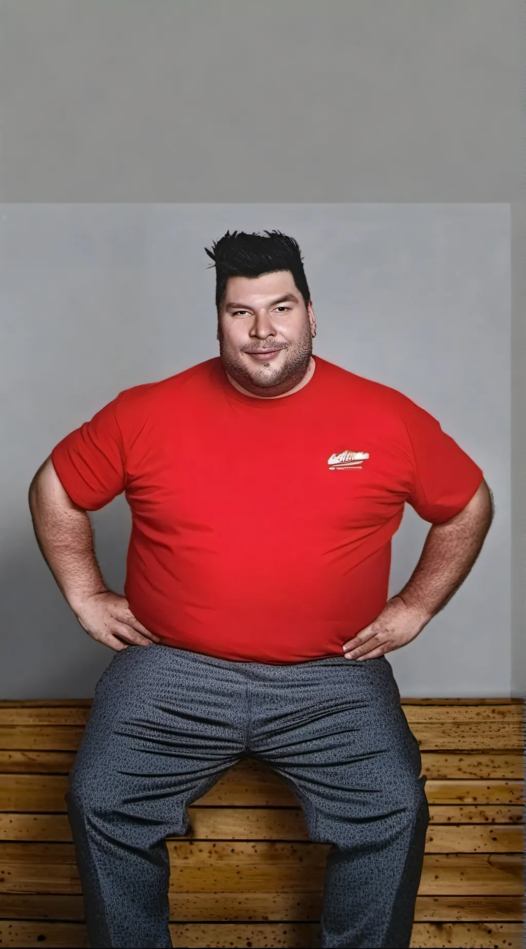 ai character: Nikocado Avocado background