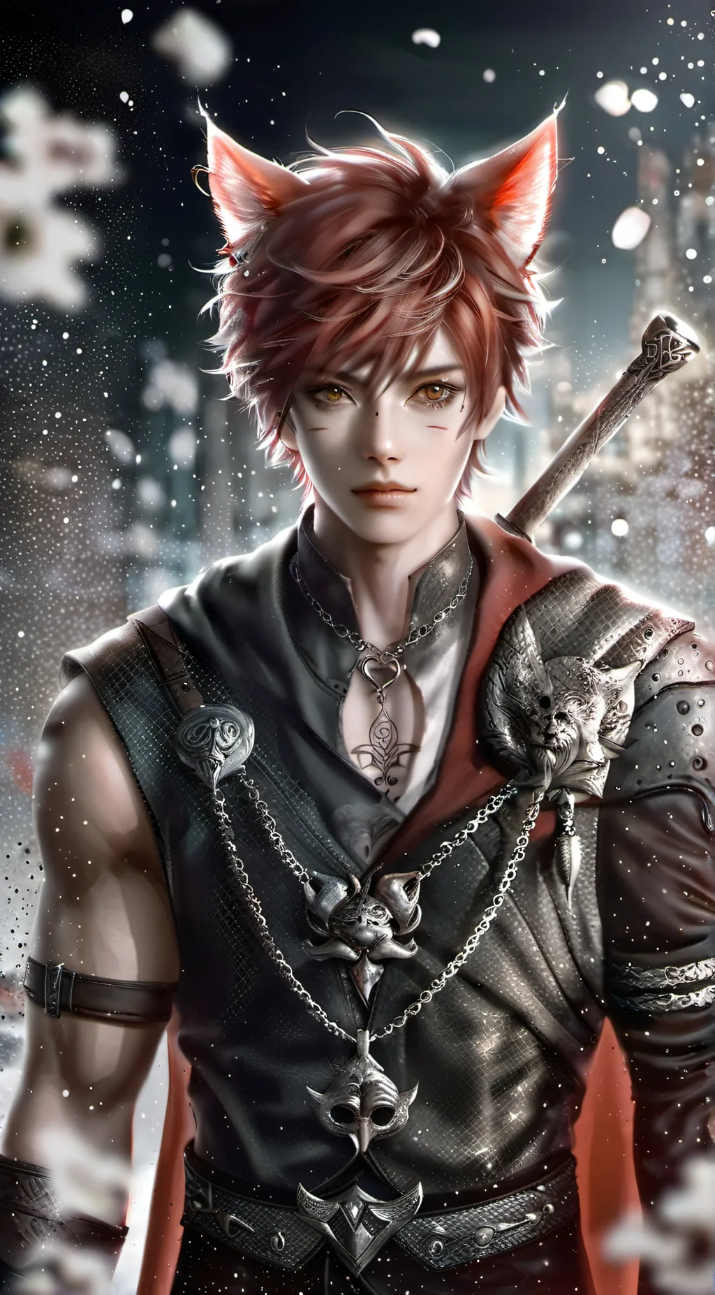 ai character: Cheeto background