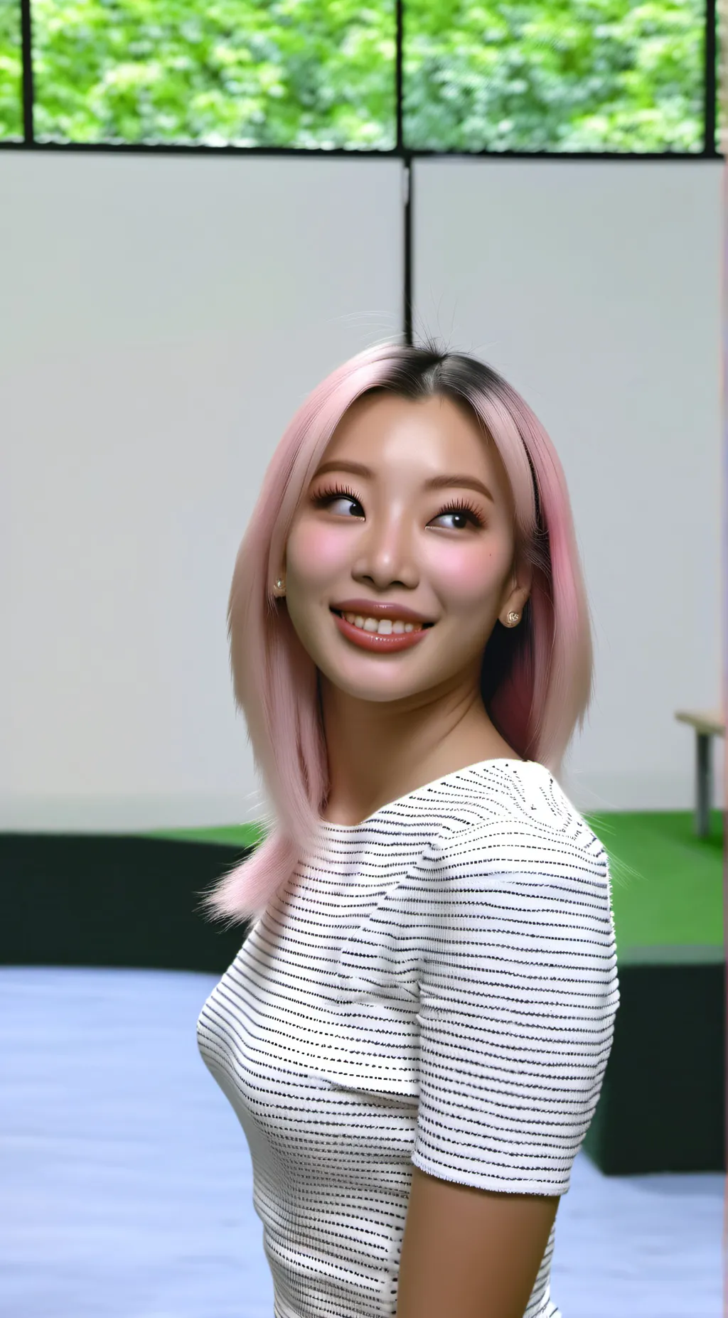 ai character: Michelle munchie background