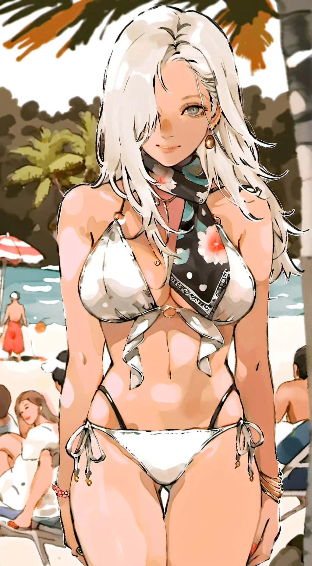 ai character: Angela background