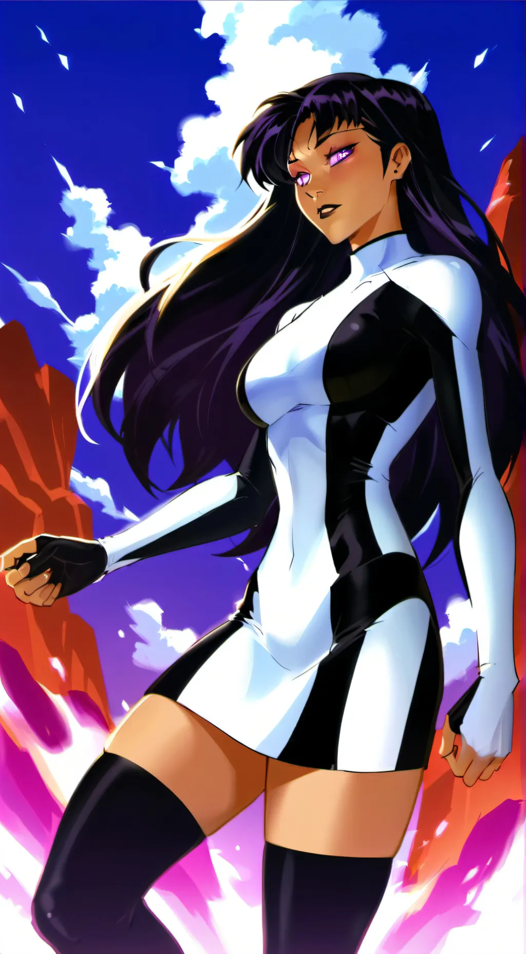 ai character: Darkfire (Komand'r background