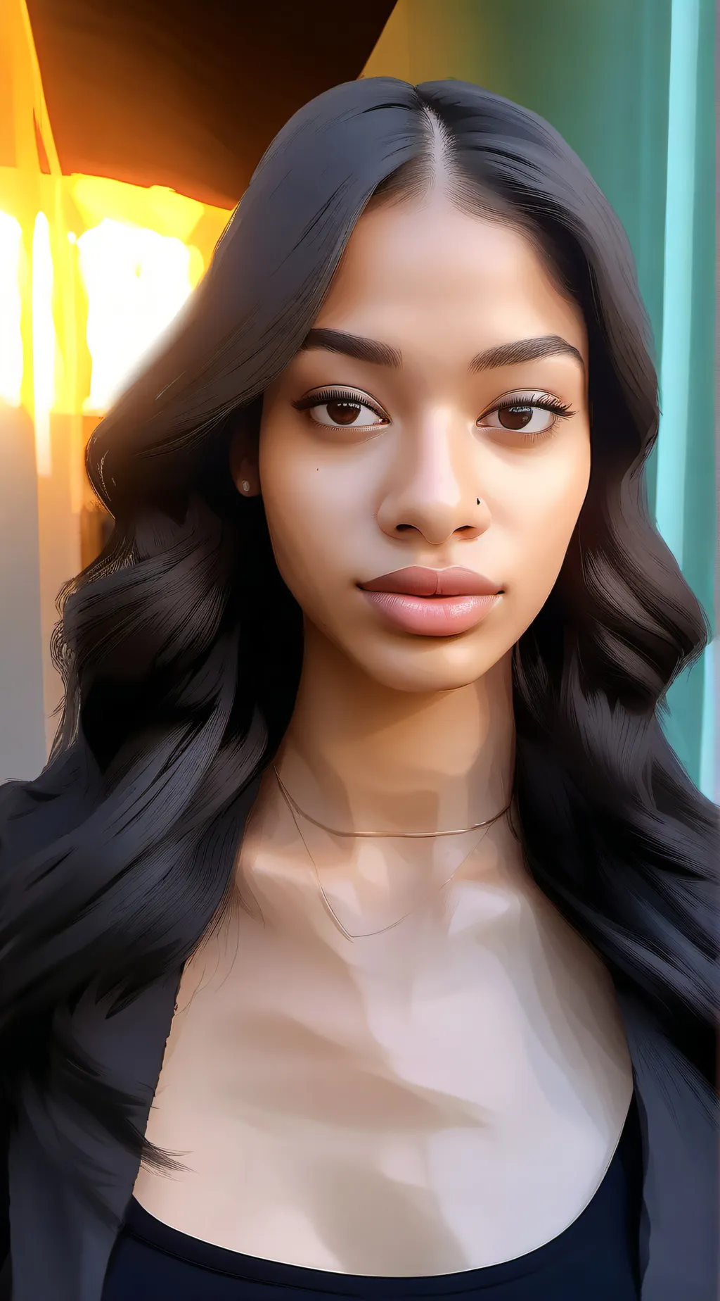 ai character: luana background