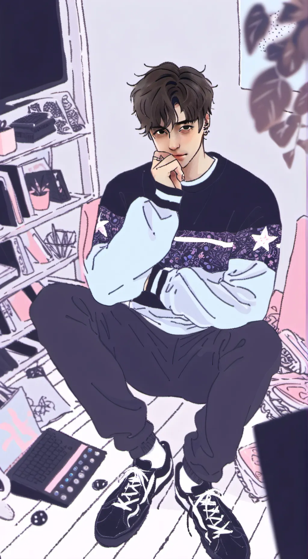 ai character: colby background