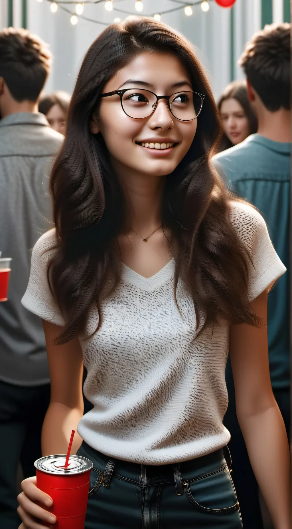 ai character: Leah background