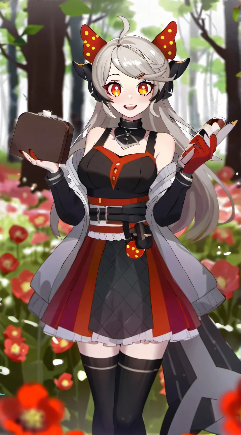 ai character: Luna background