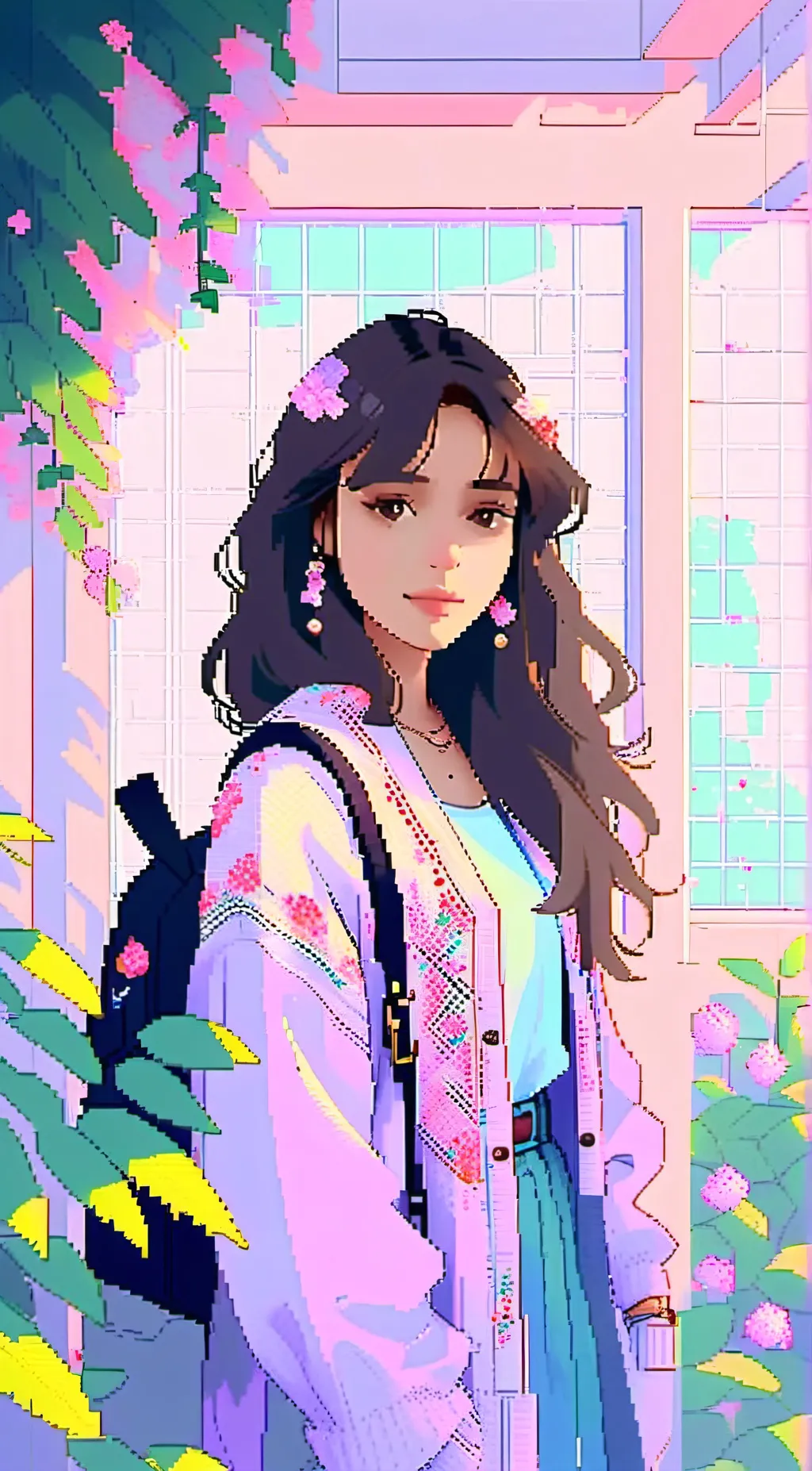 ai character: Ally background