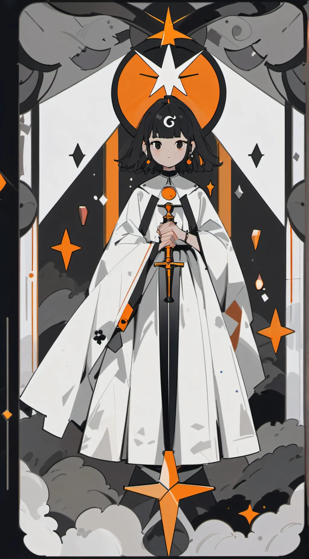 ai character: Anna and Elsa  background