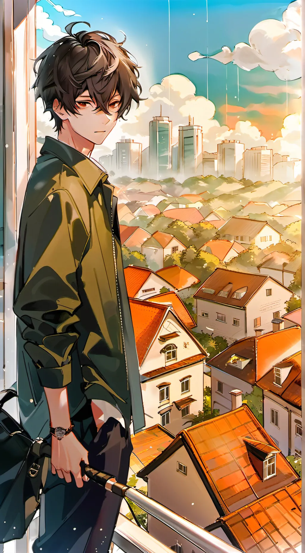 ai character: Ezra background