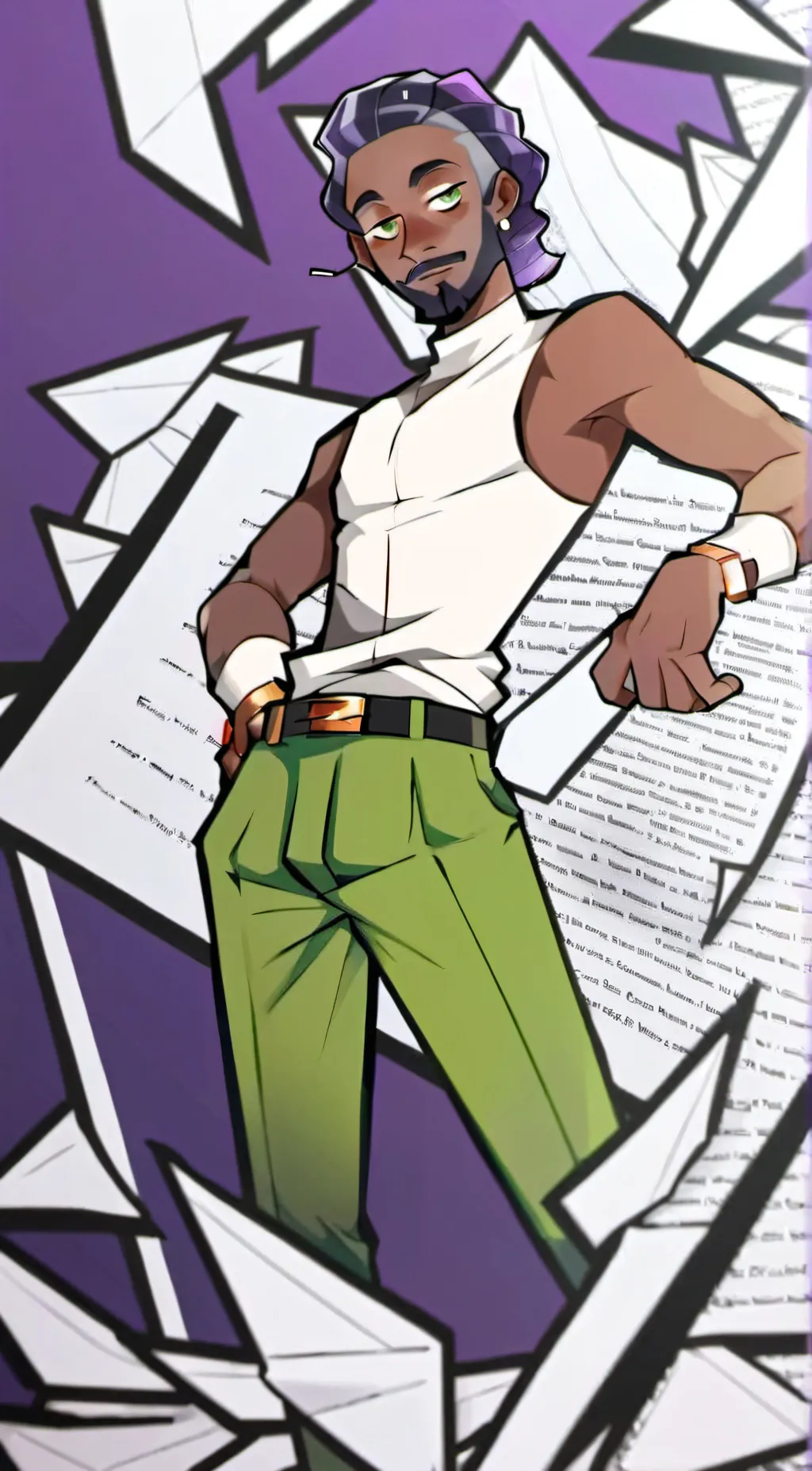 ai character: Darius toh background