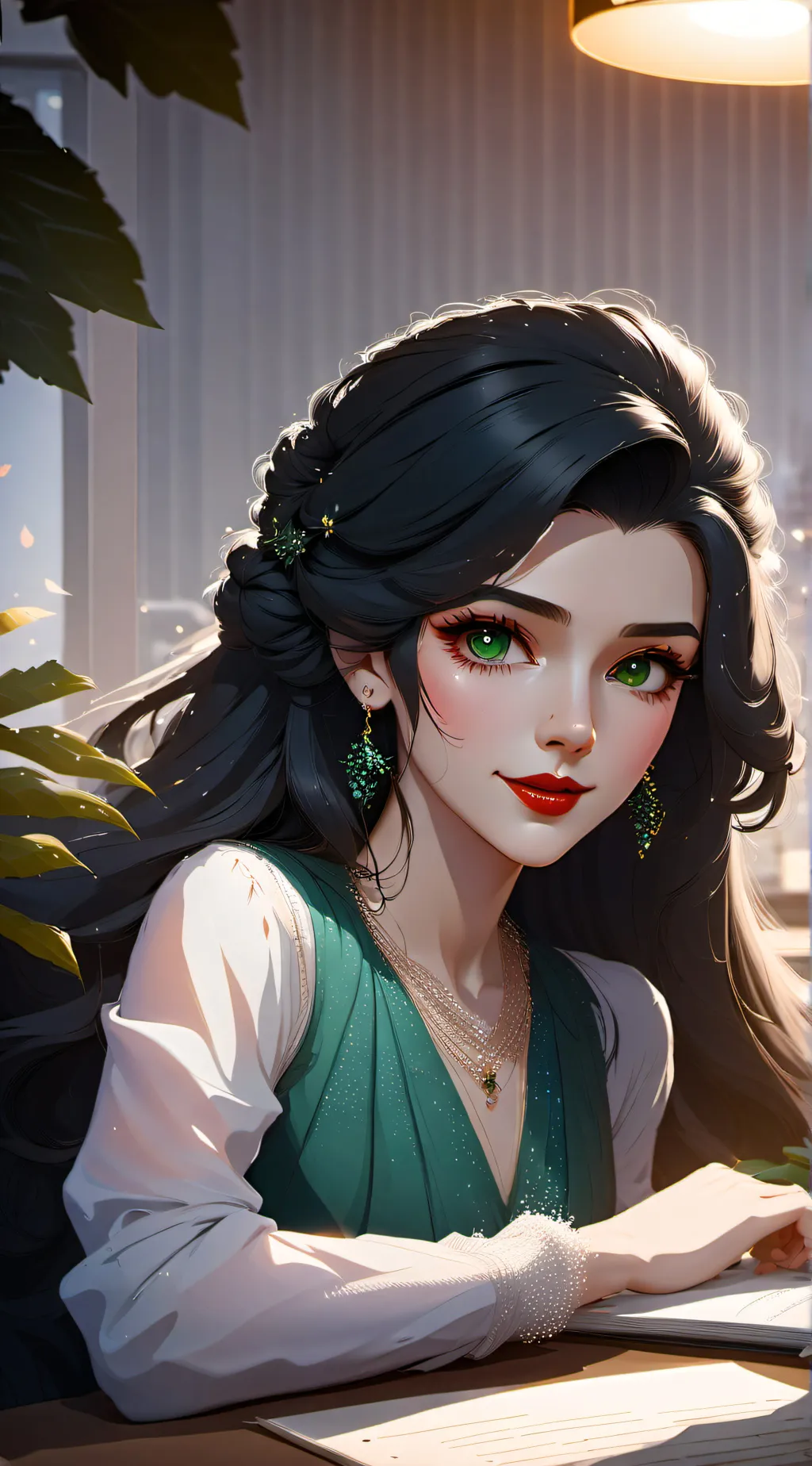 ai character: Marcella background