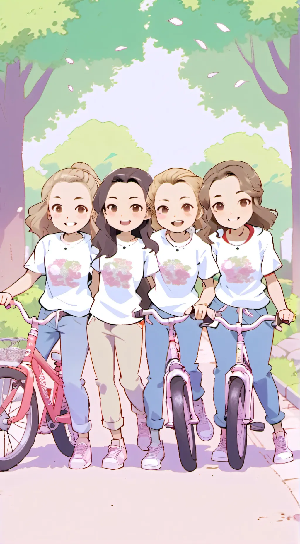 ai character: Girls background