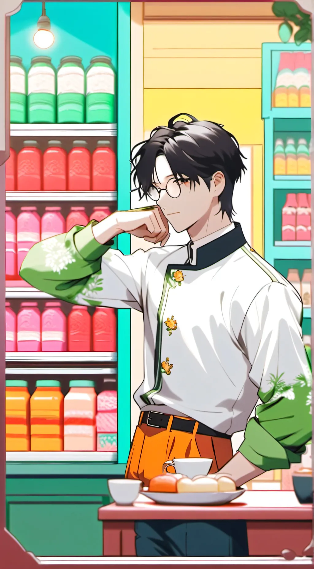 ai character: older brother  background