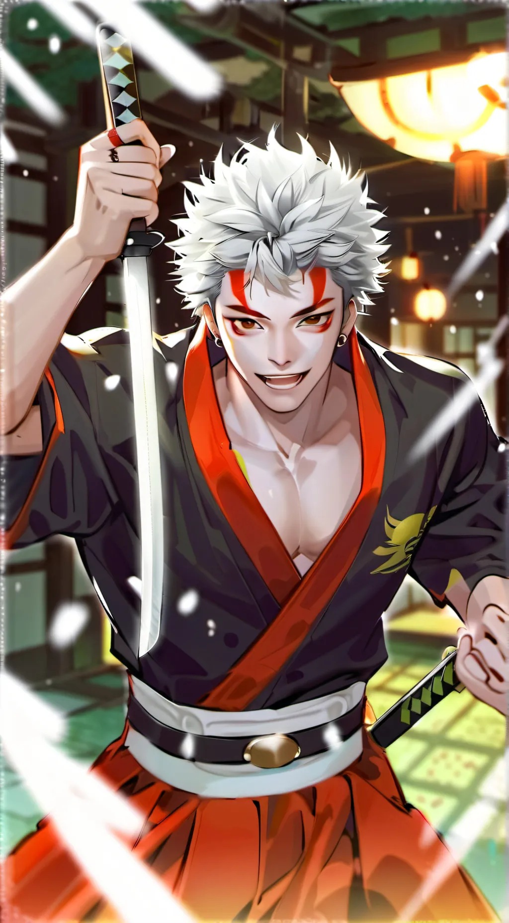 ai character: Zetsu  background