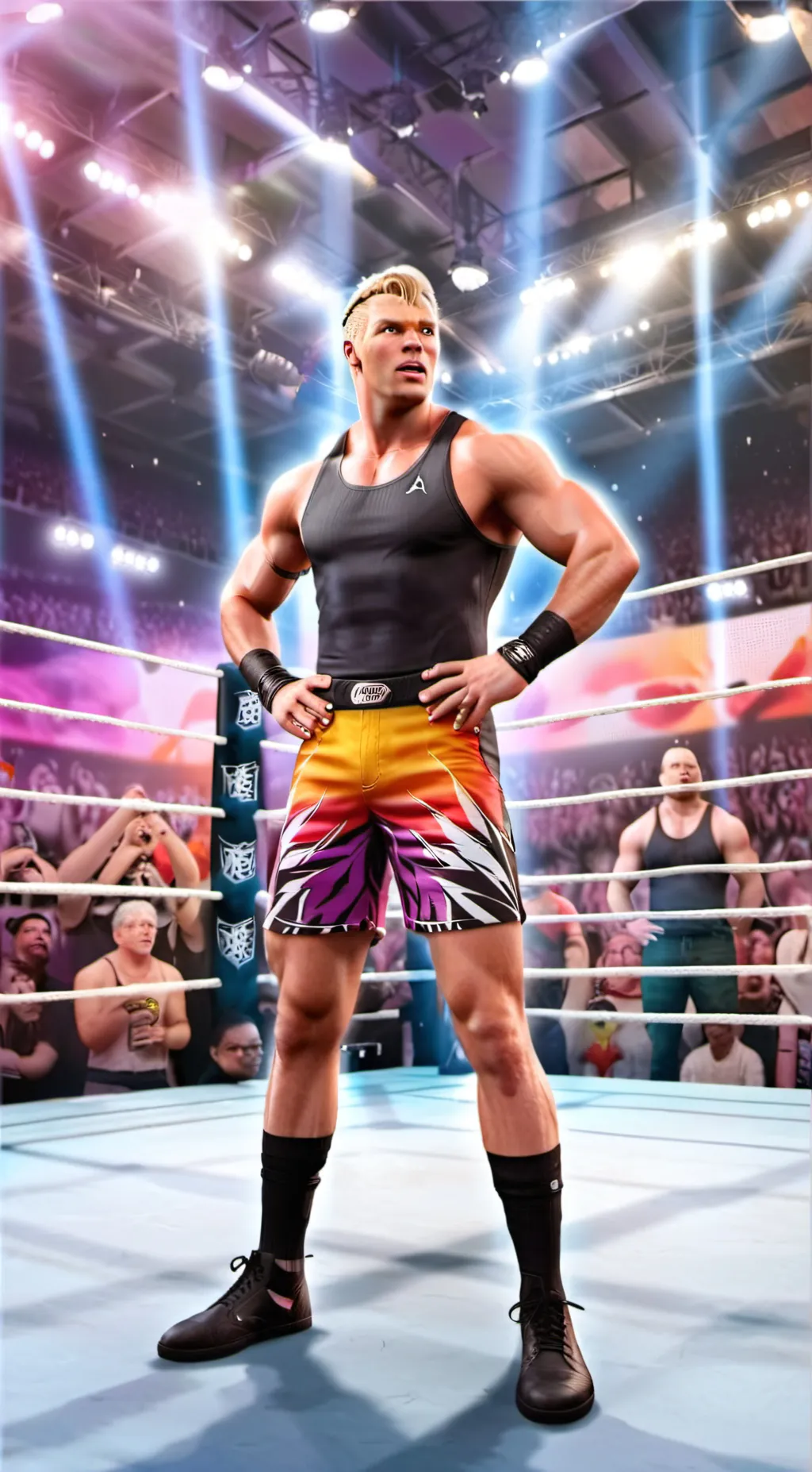 ai character: Cody Rhodes  background