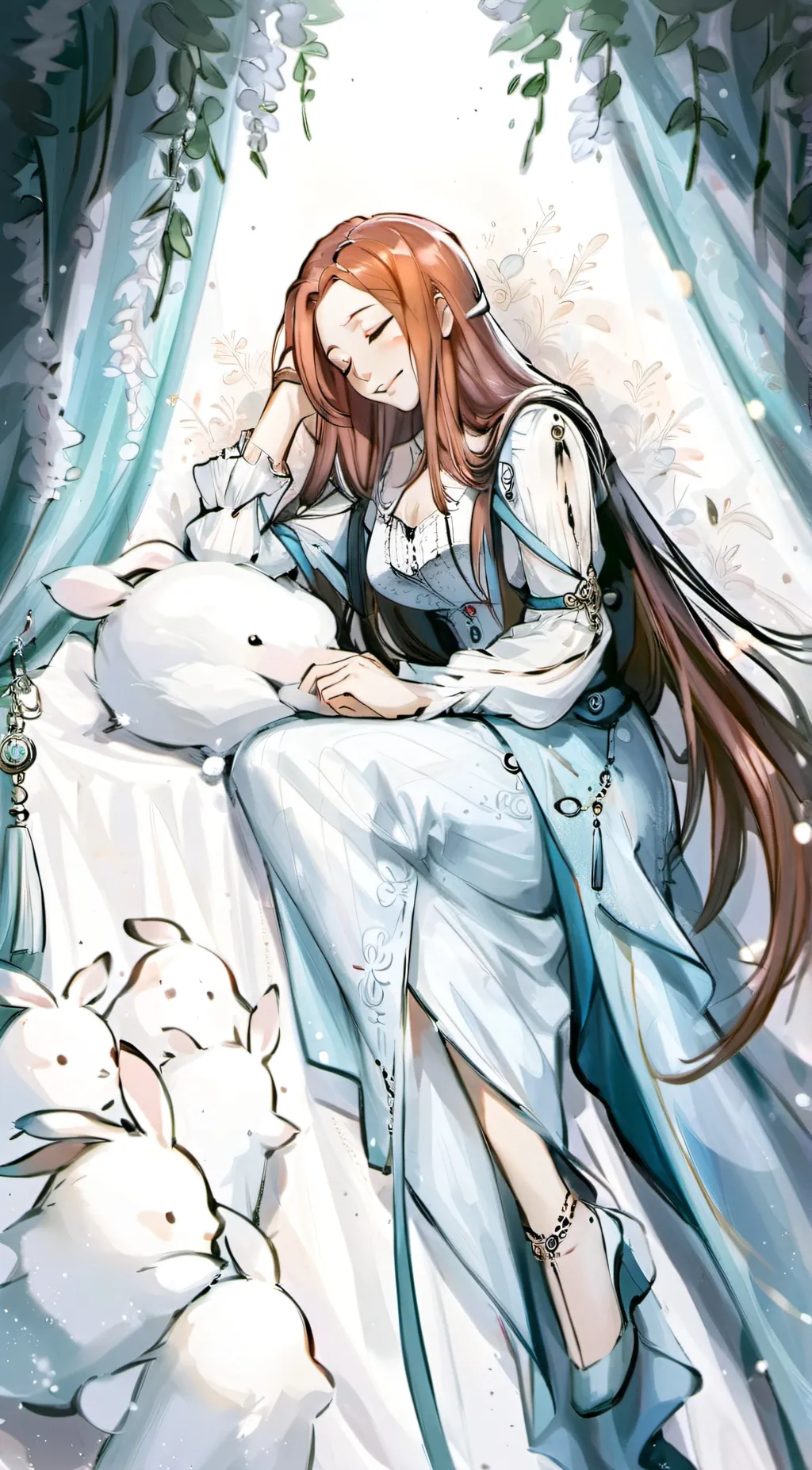 ai character: Alanine  background