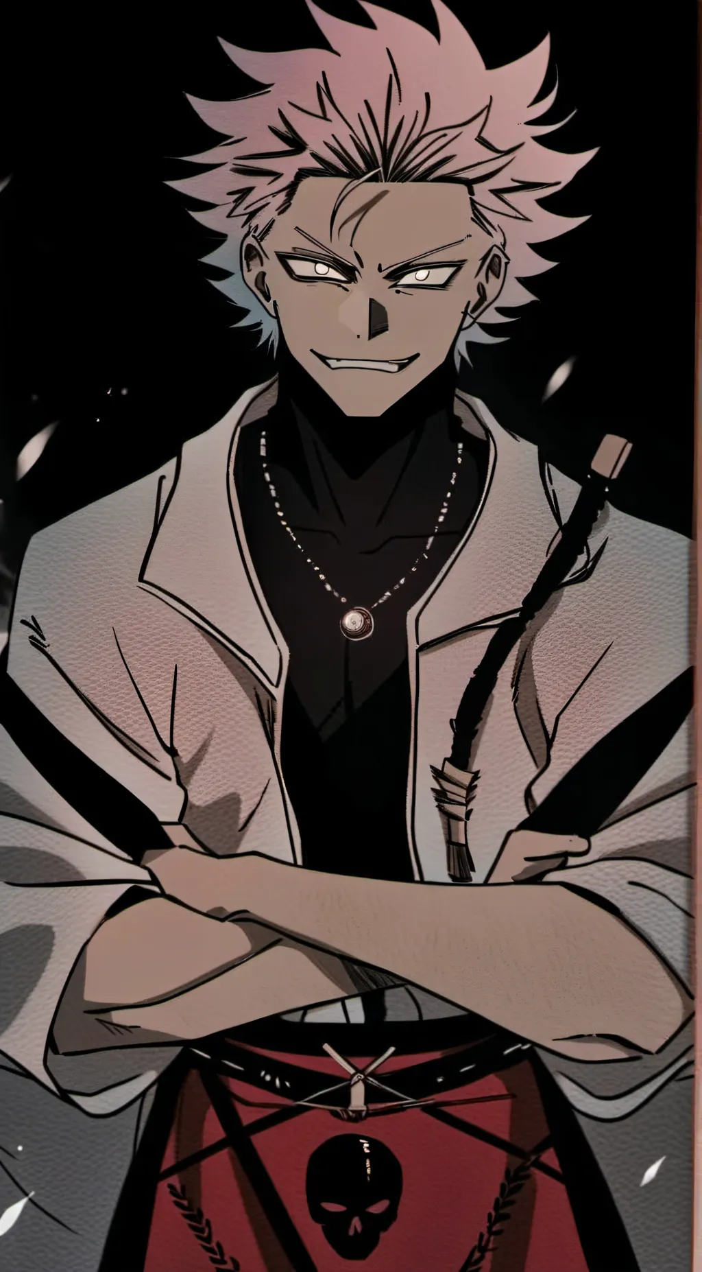 ai character: Suma  background