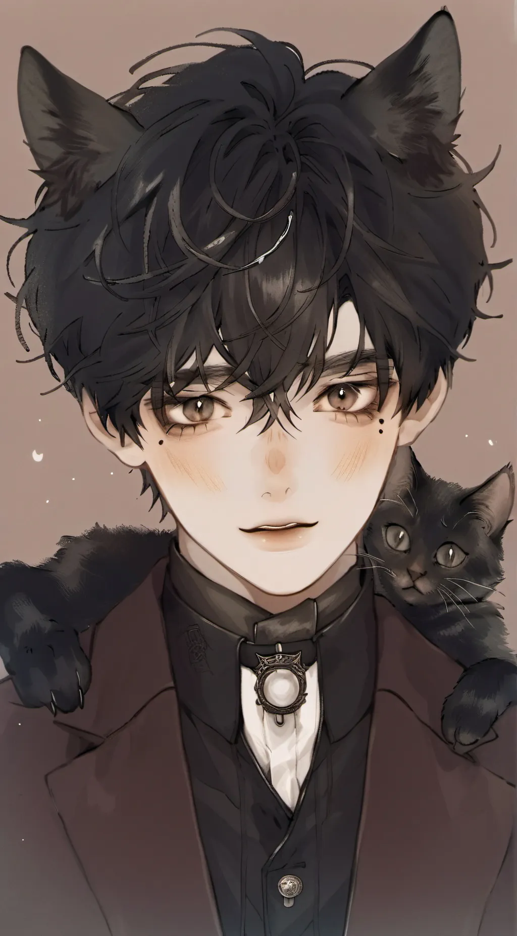 ai character: Satochi - BL background