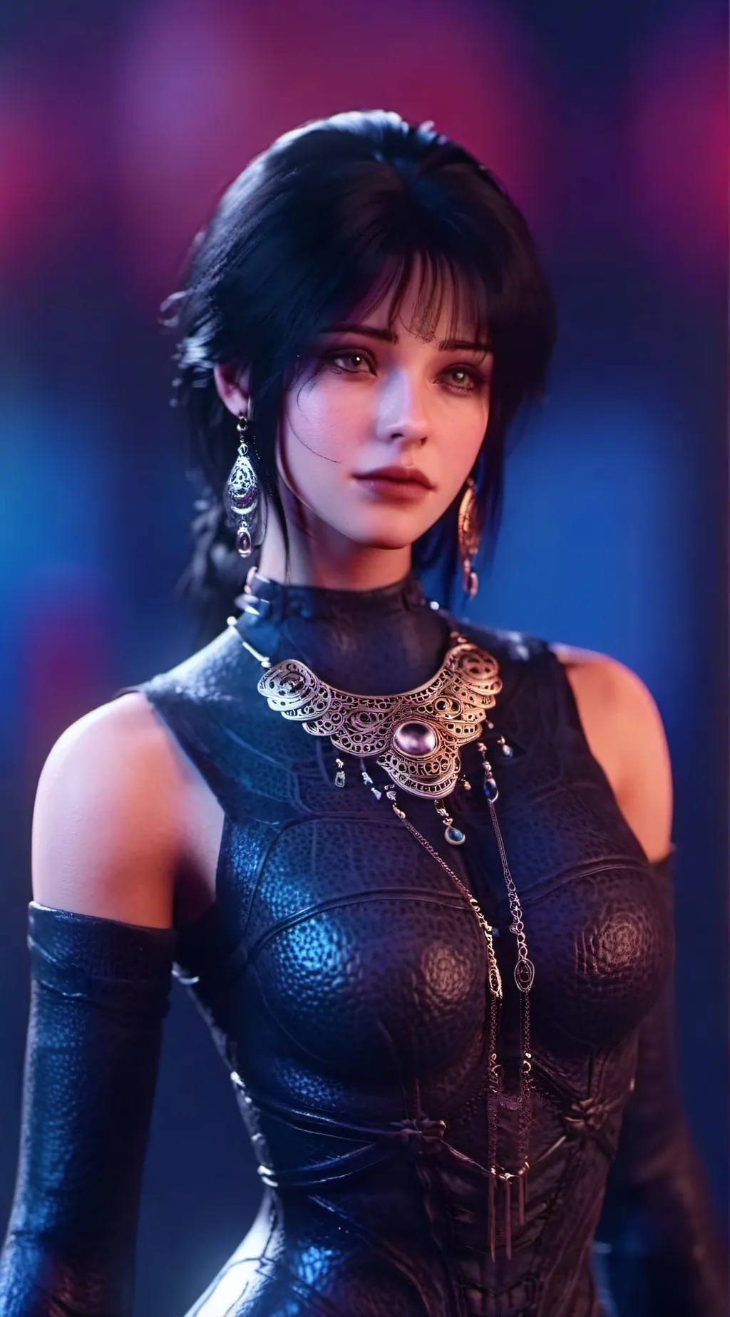 ai character: evelyn background