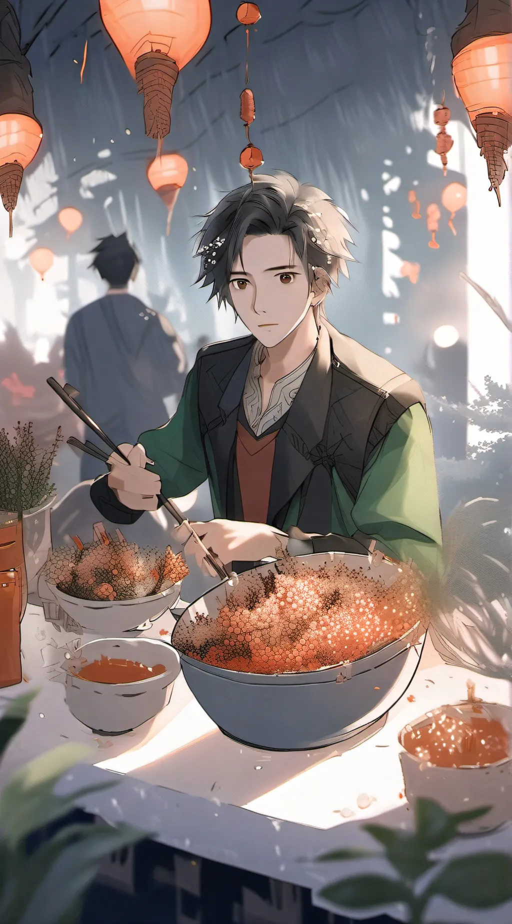 ai character: Stranger background