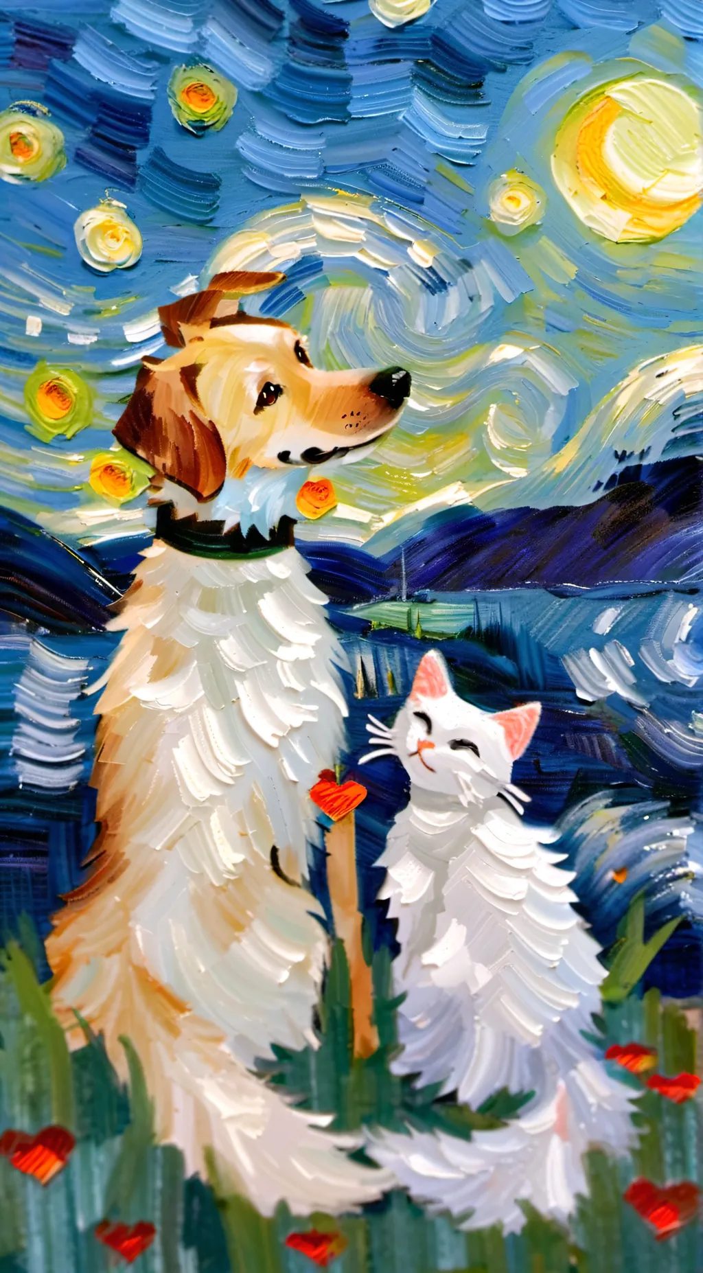 ai character: Dogday,Catnap,ms c background