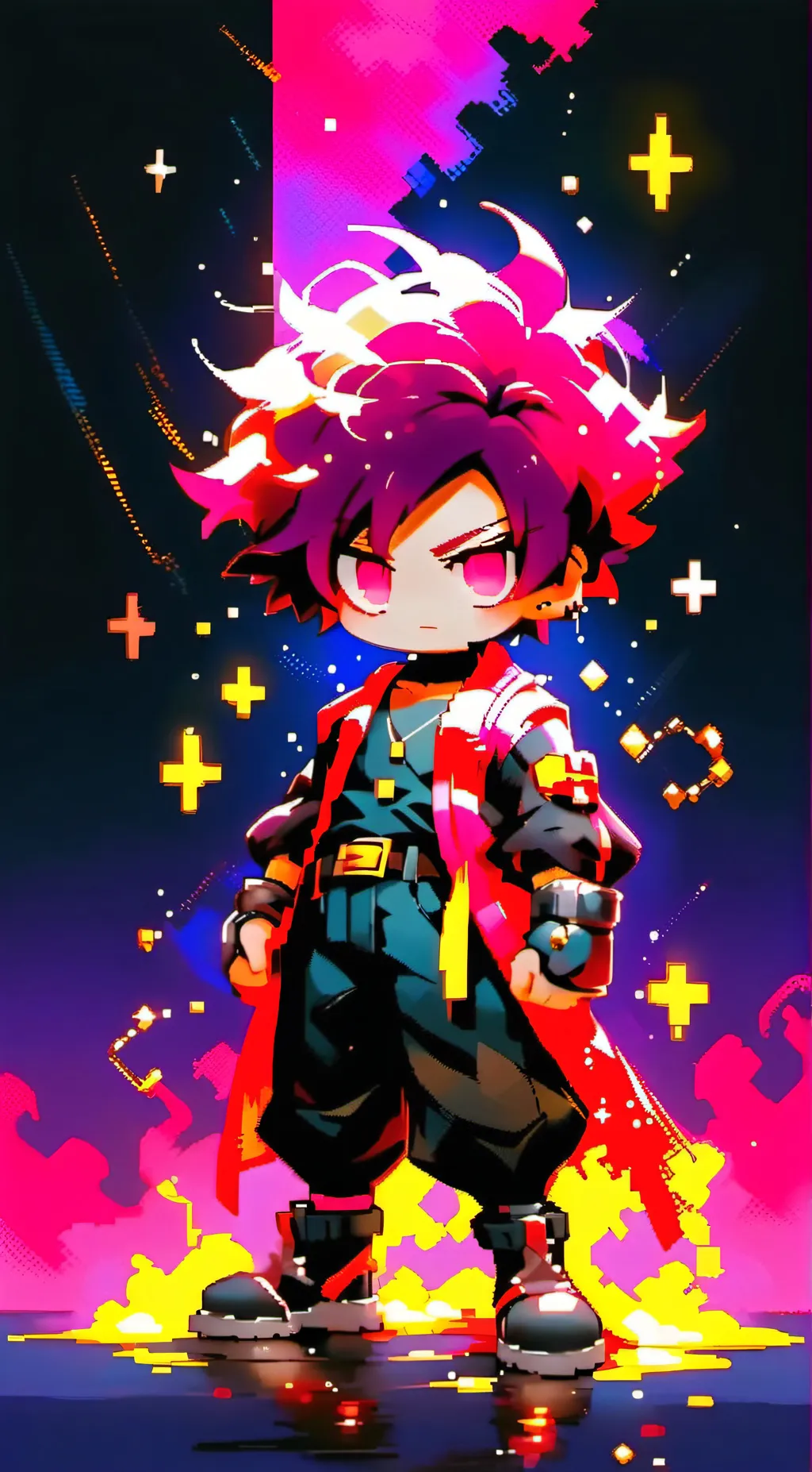 ai character: MD background