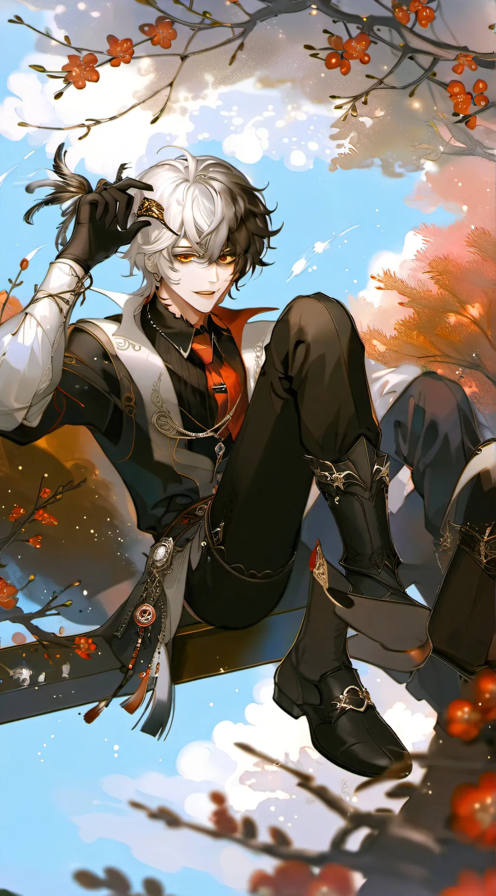 ai character: Ash (asher) background