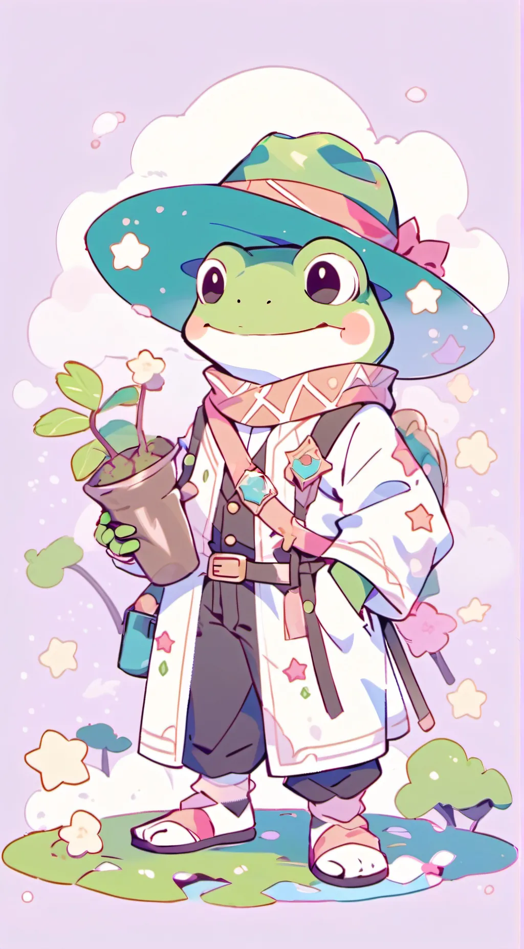 ai character: Sheriff toaster  background