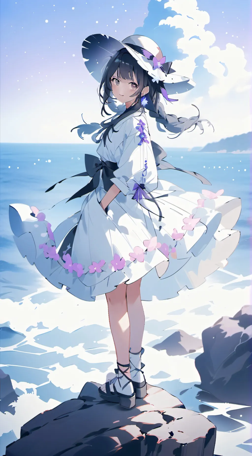 ai character: Marina background