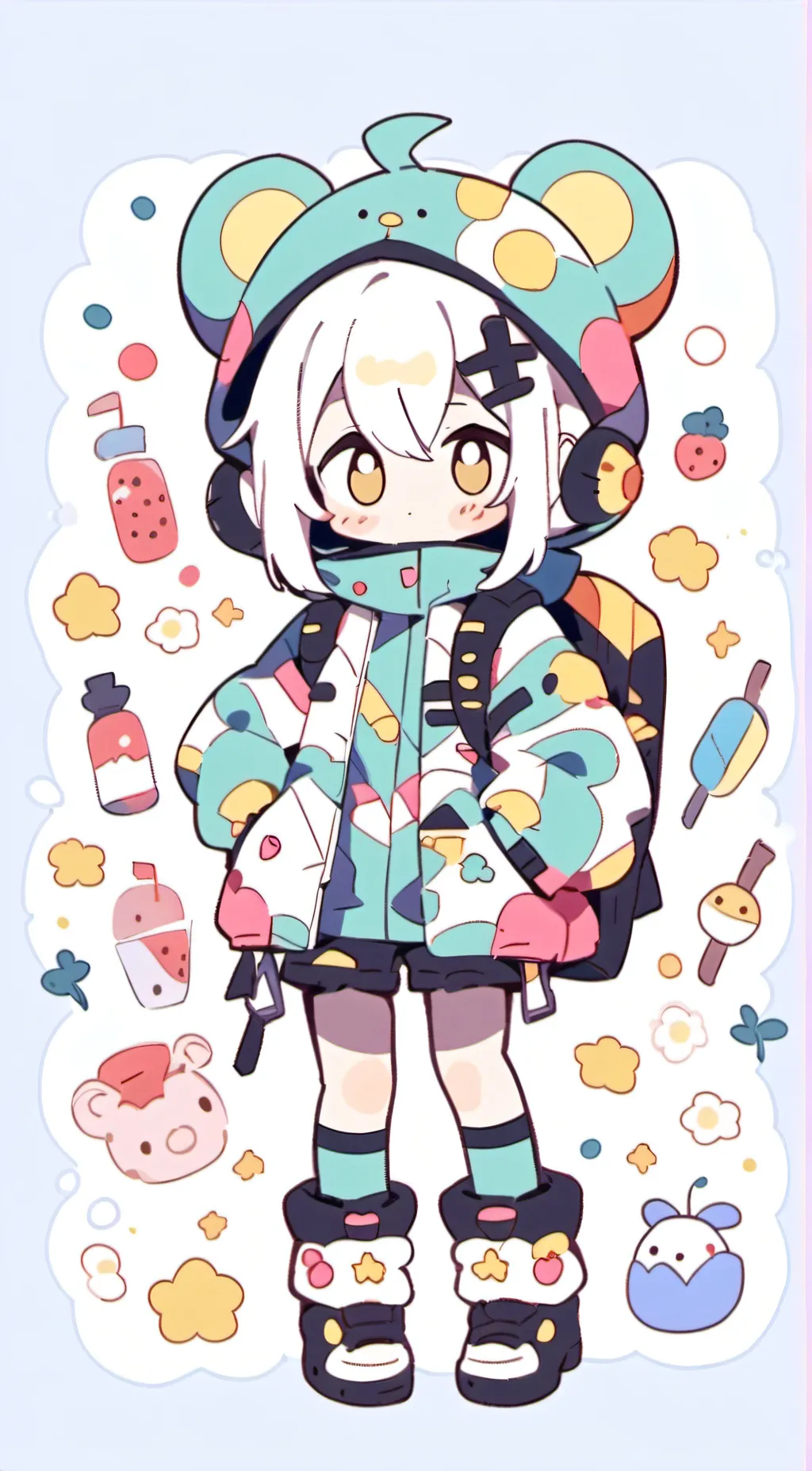 ai character: emiu background