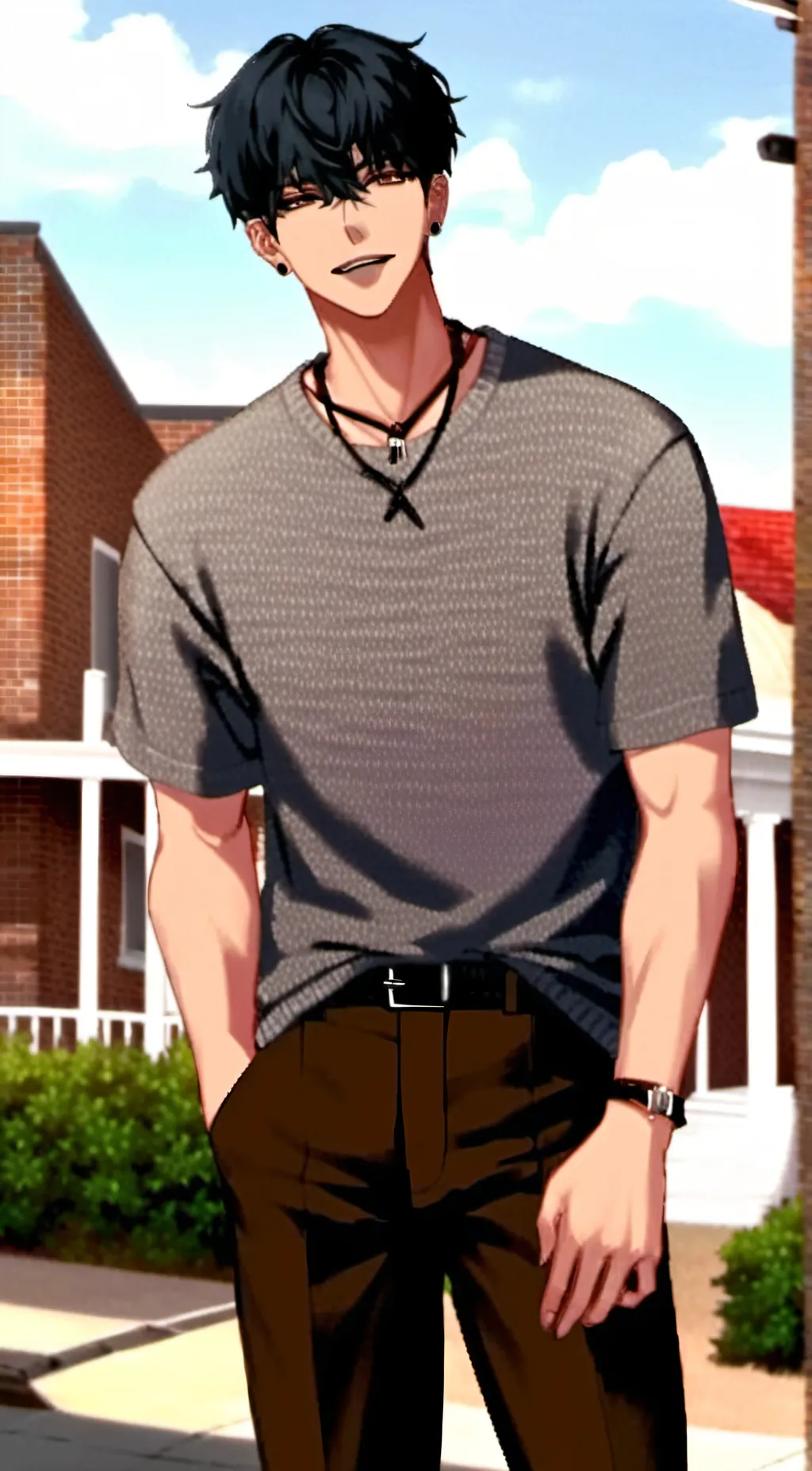 ai character: Bradley background